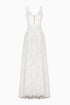 French Lace Wedding Dress With Decollete Chest And Back